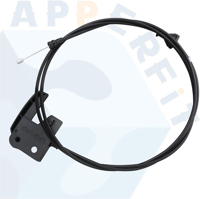 APPERFiT Hood Latch Release Cable with Handle Lever 912-014 15769412 15741109 Compatible with 1995-2000 Chevy GMC C1500 C2500 C3500 K1500 K2500 K3500 Suburban Tahoe Yukon Escalade Hood Parts - Image 2